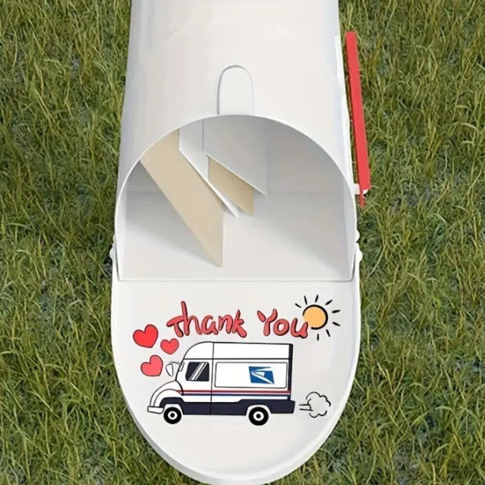 Postal Worker Thank You Sticker